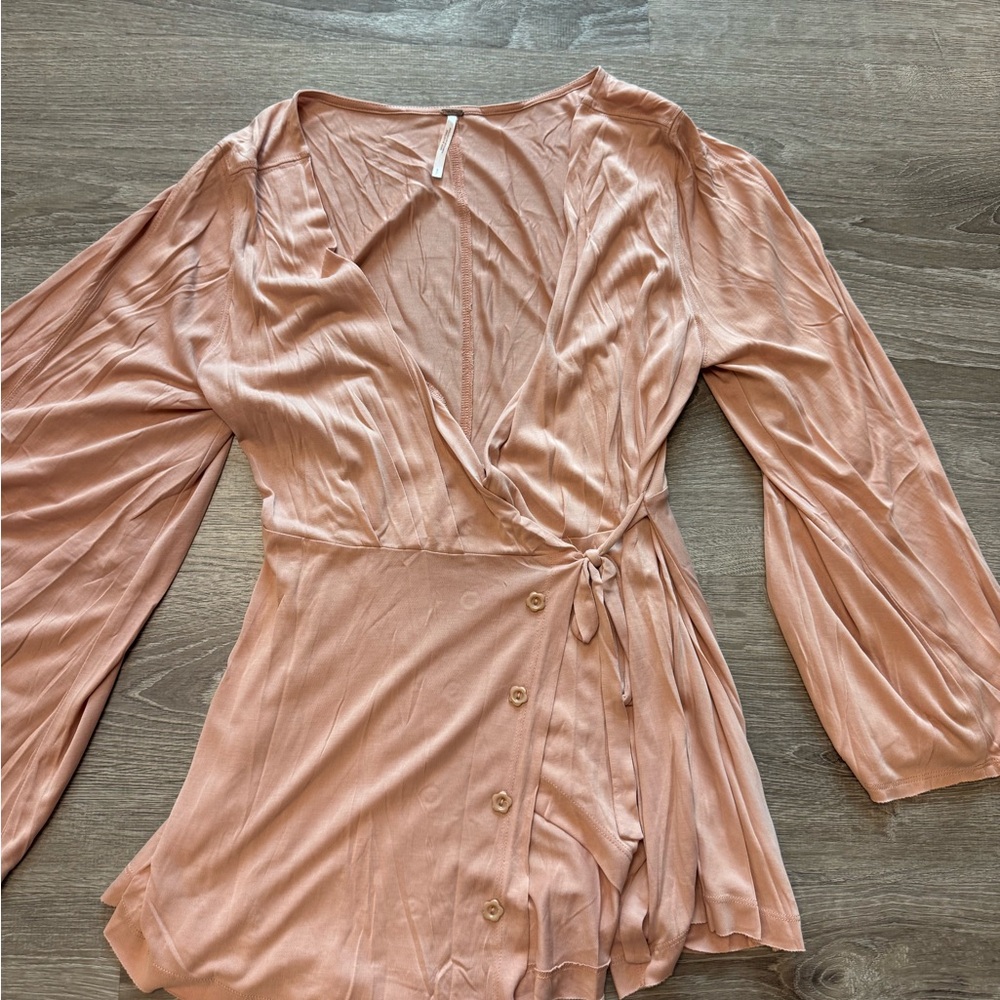 Free People Peach Tunic